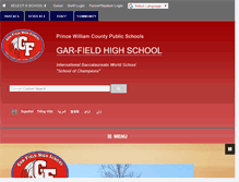 Tablet Screenshot of gar-field.org